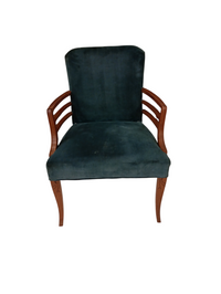 Forest Green Accent Armchair
