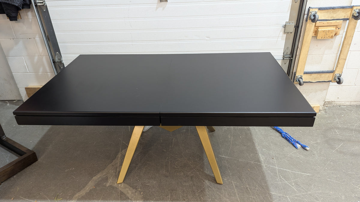 72"W Ebony Dining table