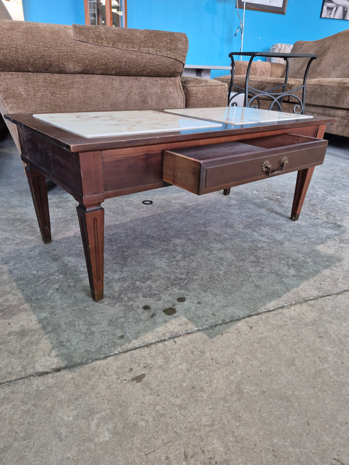 Marble Top Coffee Table