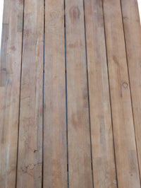 Wood & Metal Dining Table