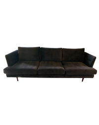 Dark Three Seater Sofa