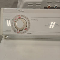 29"W White Electric Front Load Dryer