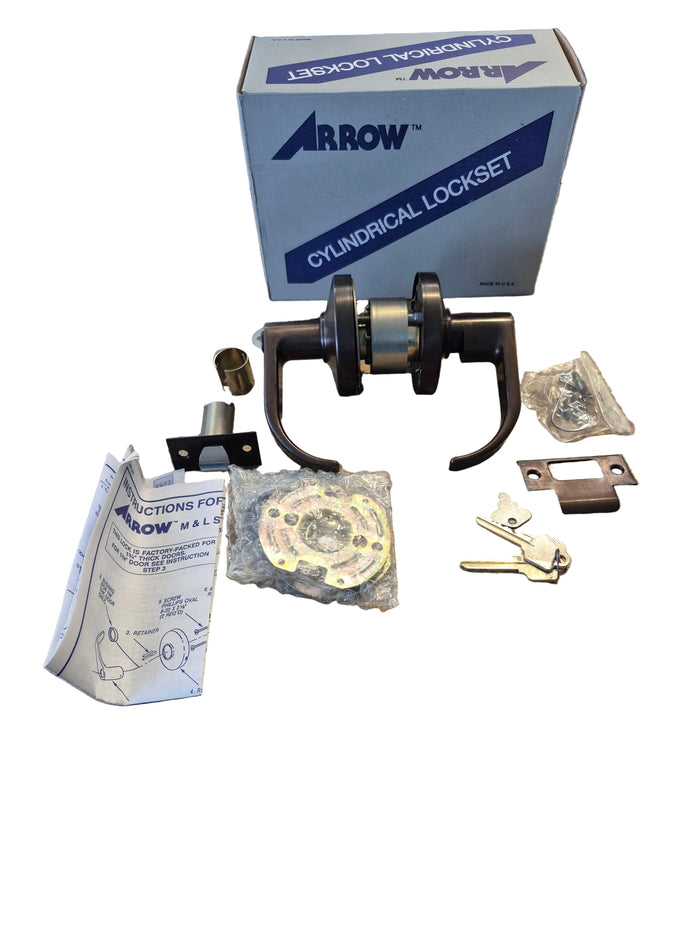 Arrow Keyed Locked - - Bronze Finish