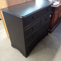 41.5"W 4-Drawer Dresser in Black
