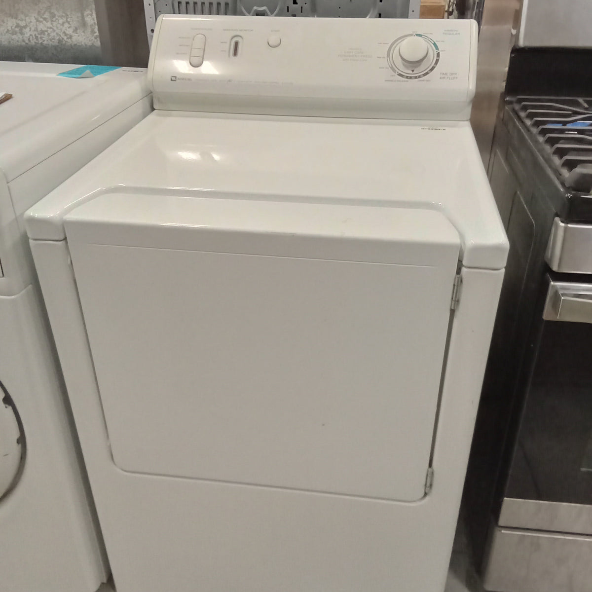 27"W Front Load Dryer in White - Maytag