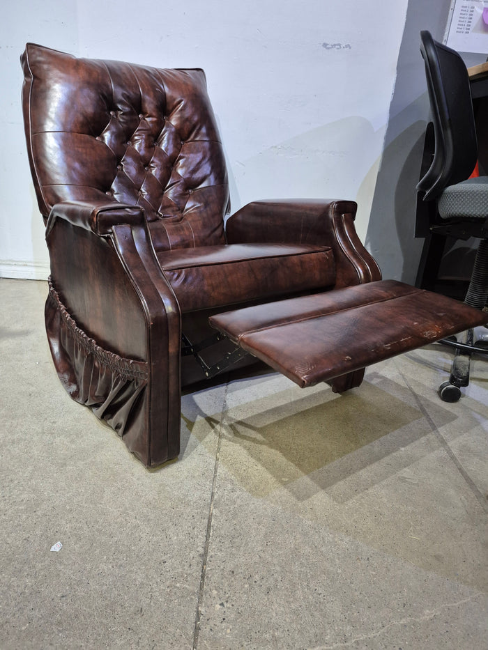 Vintage Vinyl Recliner