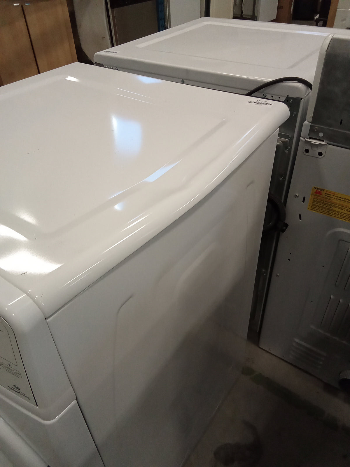 27"W White Front Load Dryer