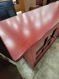 Modern Red Buffet