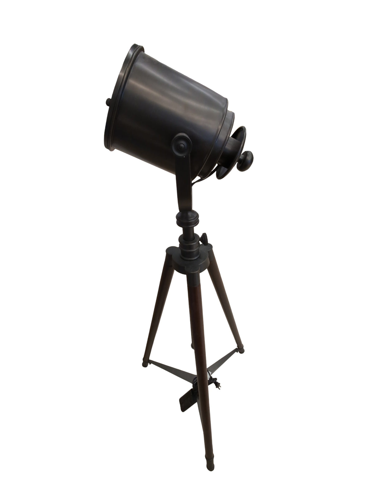 Pottery Barn Adjustable Tripod Metal Floor Lamp