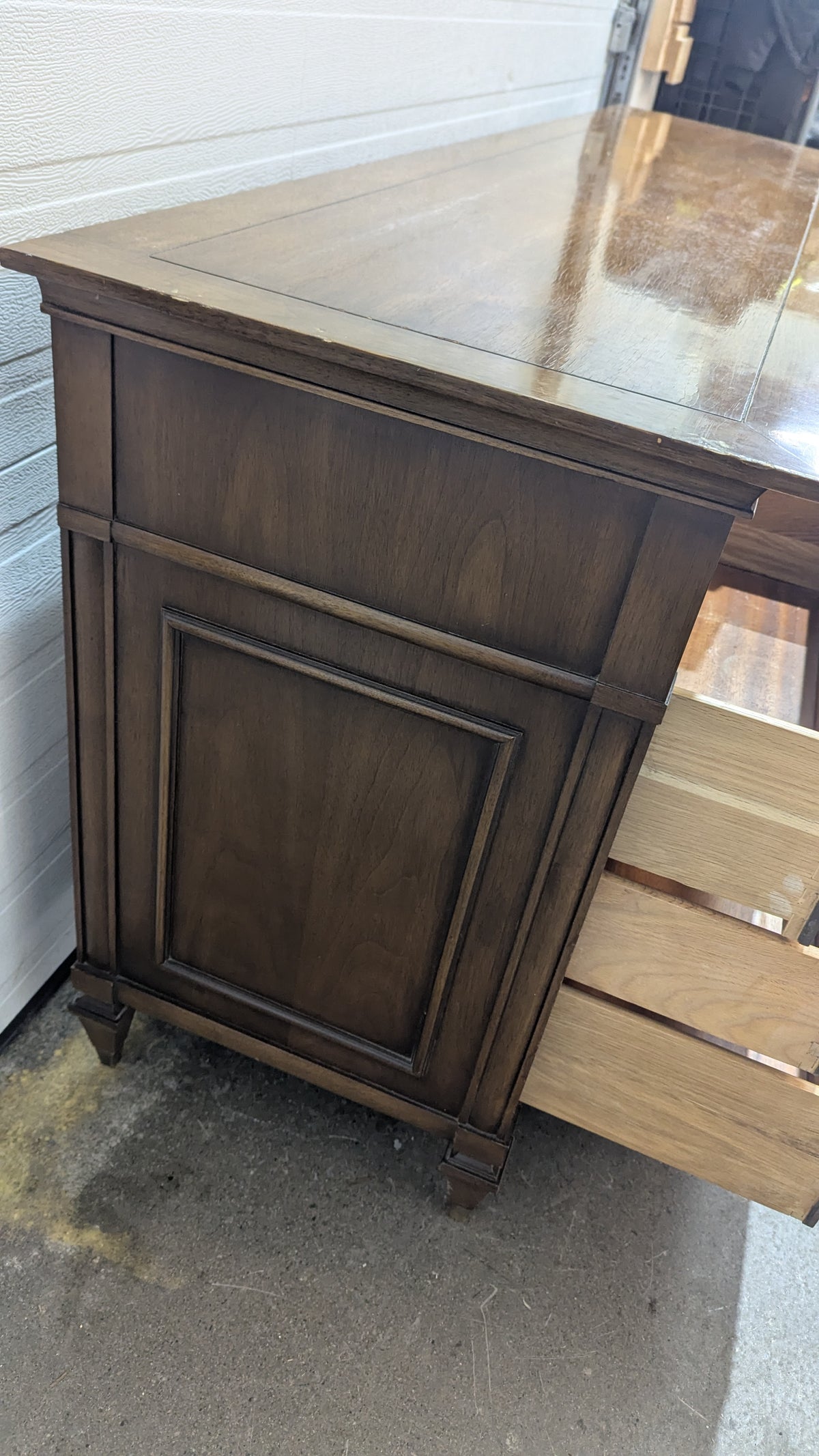 75"W Vintage Dresser