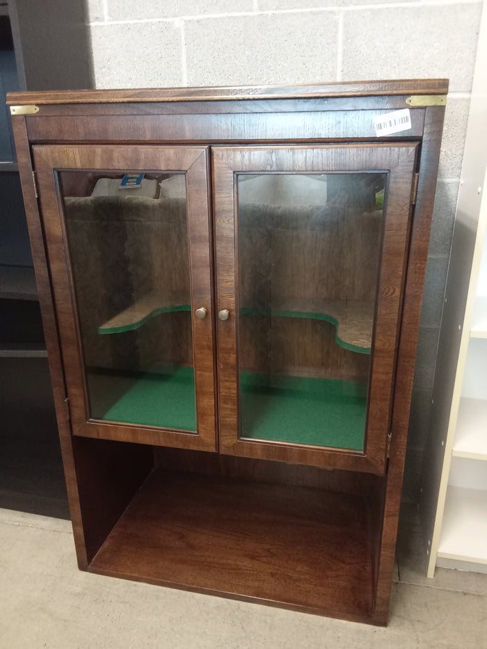 32"W Upper Display Cabinet