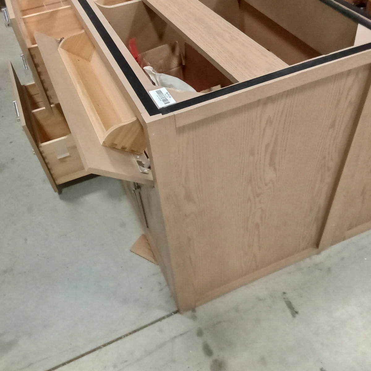 70.5"W Double Vanity Base