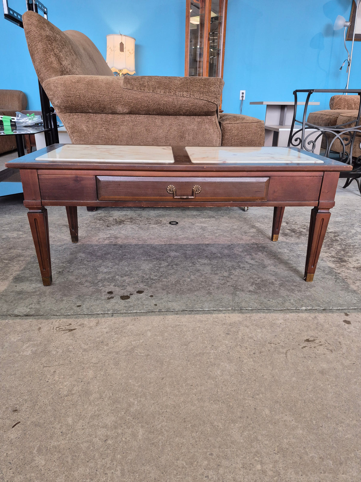 Marble Top Coffee Table