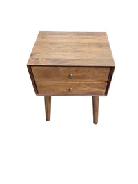 Boho Mango Wood Nightstand