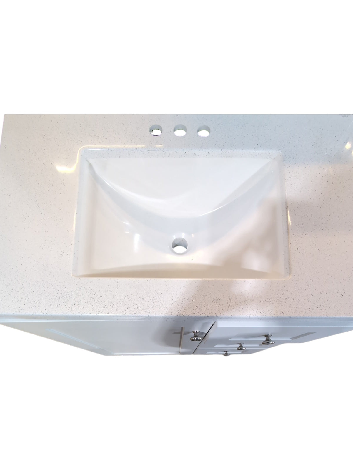 Glacier Bay Bannister 30" Bathroom Vanity With Marble Top