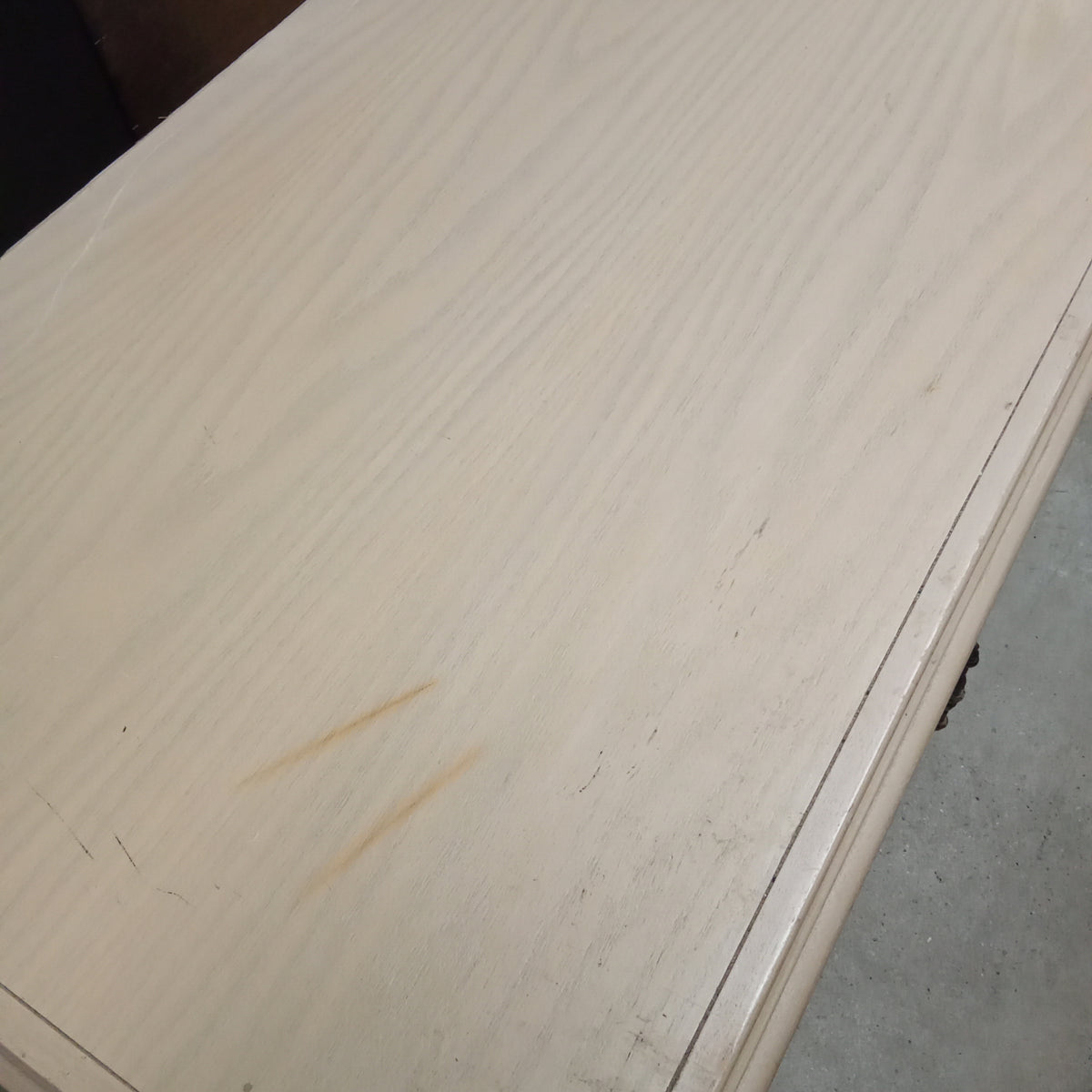 76.5"W Wood 3-Drawer 2-Cupboard Dresser