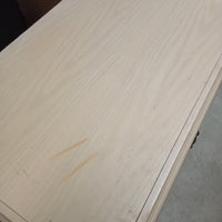 76.5"W Wood 3-Drawer 2-Cupboard Dresser