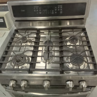 30"W Four Burner Gas Stove in Stainless Steel