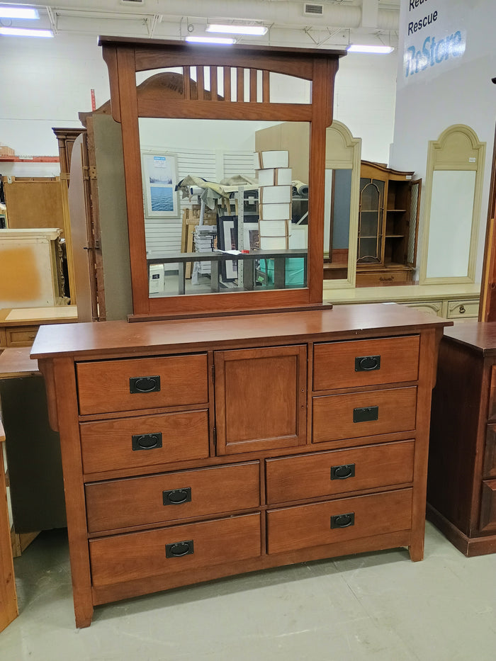 Vintage Dresser with Mirror