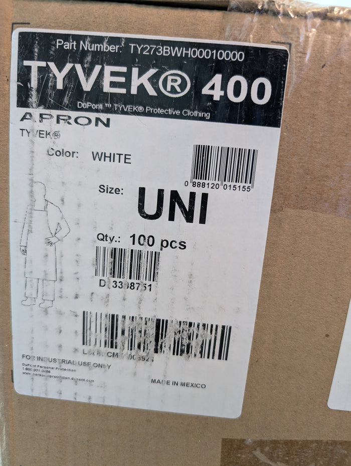 DuPont Tyvek 400 Apron - Box of 100