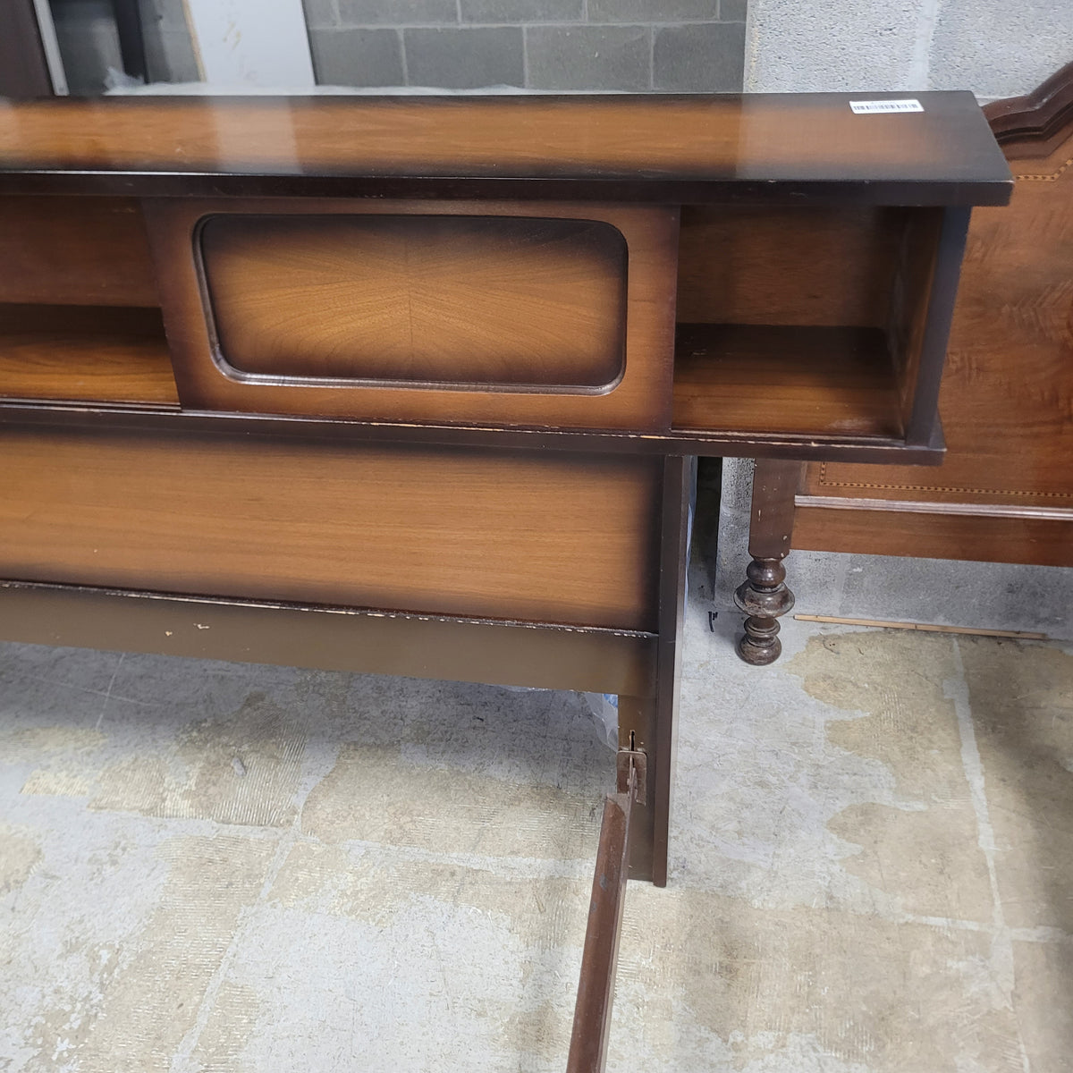 75"W Double Bed Frame with Storage