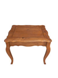Maple Scalloped Side Table