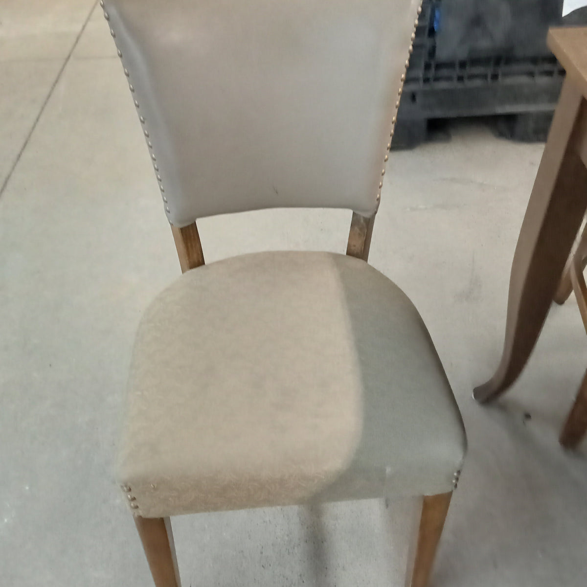 70.5"W Dining Table with Eight Chairs