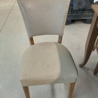 70.5"W Dining Table with Eight Chairs