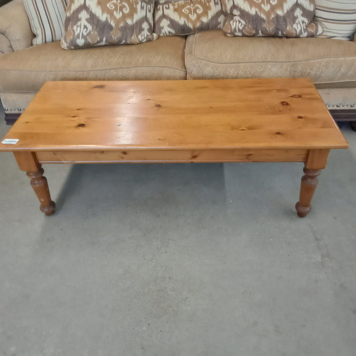 32"W Knotty Pine Coffee Table