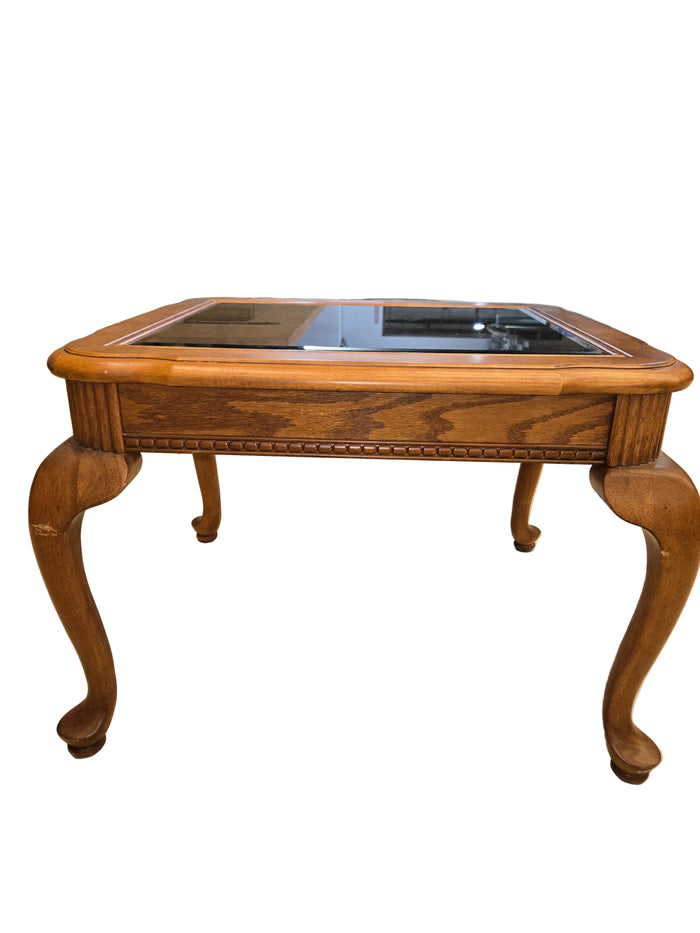 Oak Wood End Table