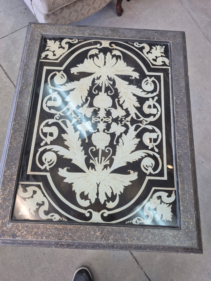 Mirrored Side Table