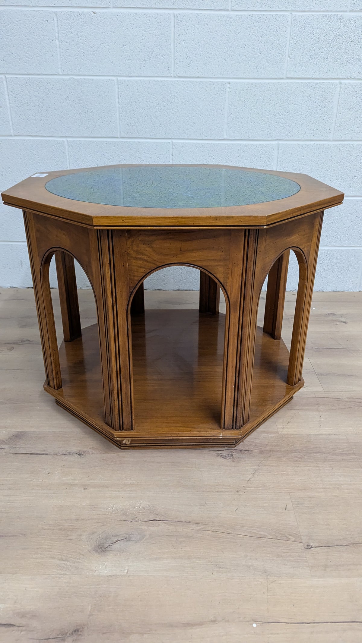 29"W Hexagonal Accent Table