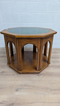 29"W Hexagonal Accent Table