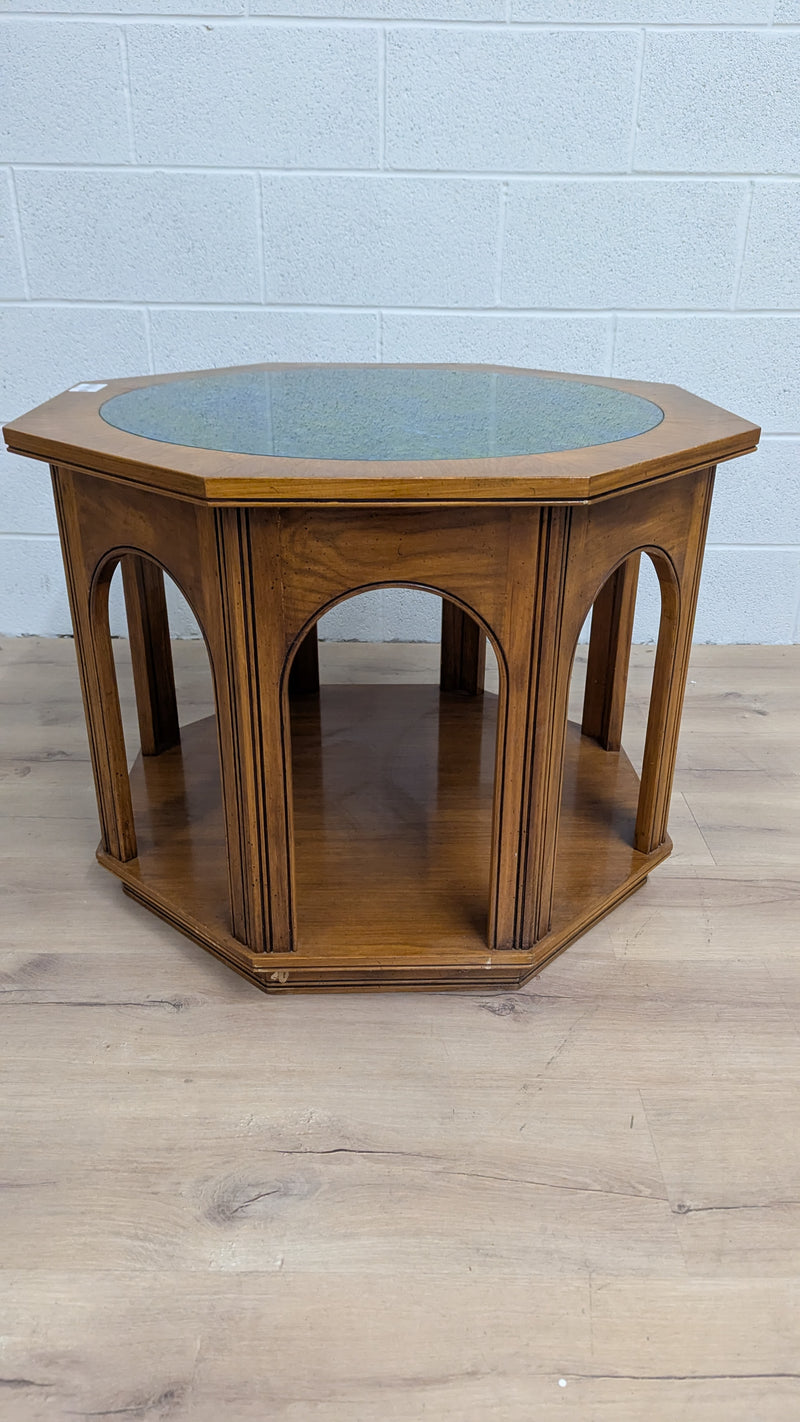 29"W Hexagonal Accent Table
