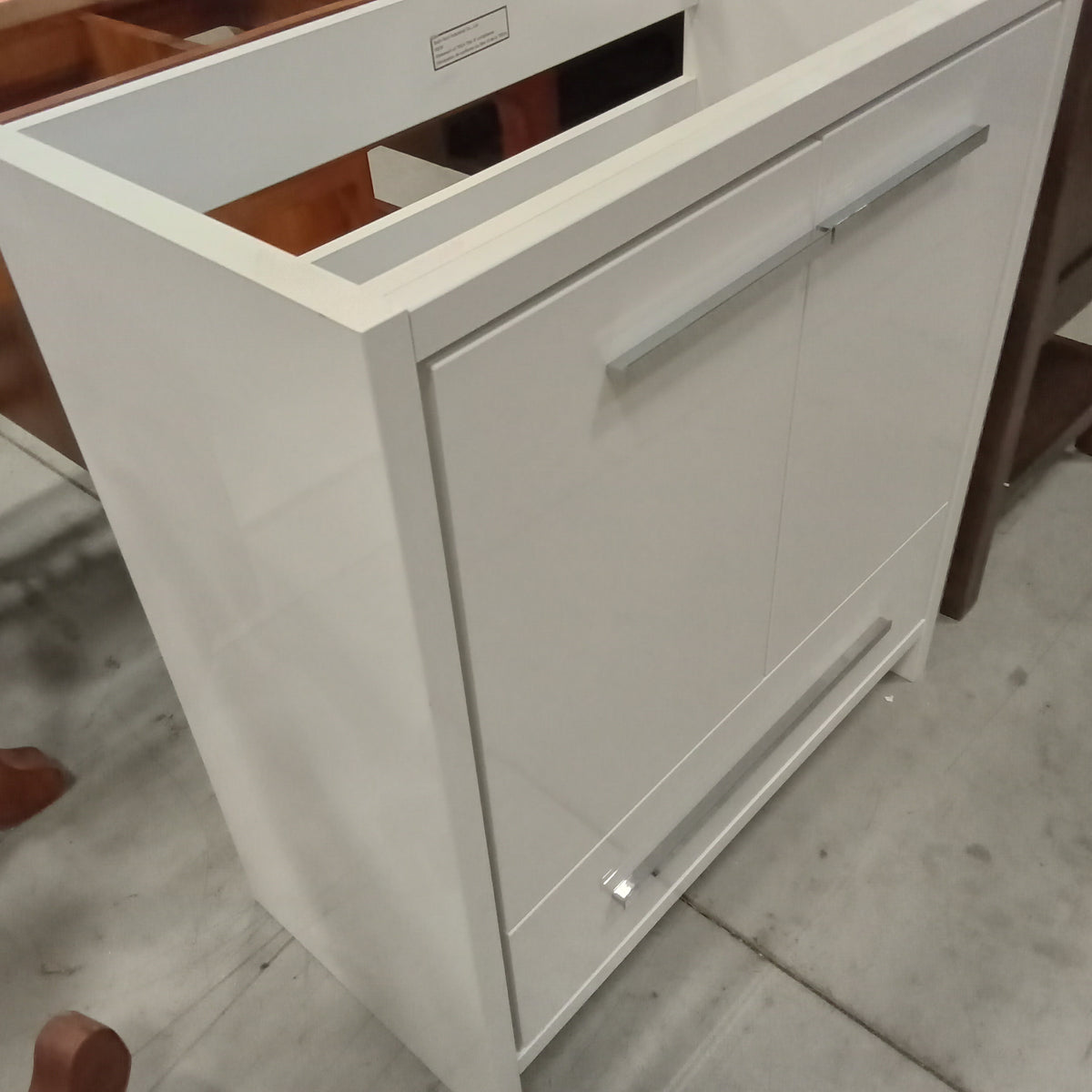 30"W Bathroom Vanity with no Sink