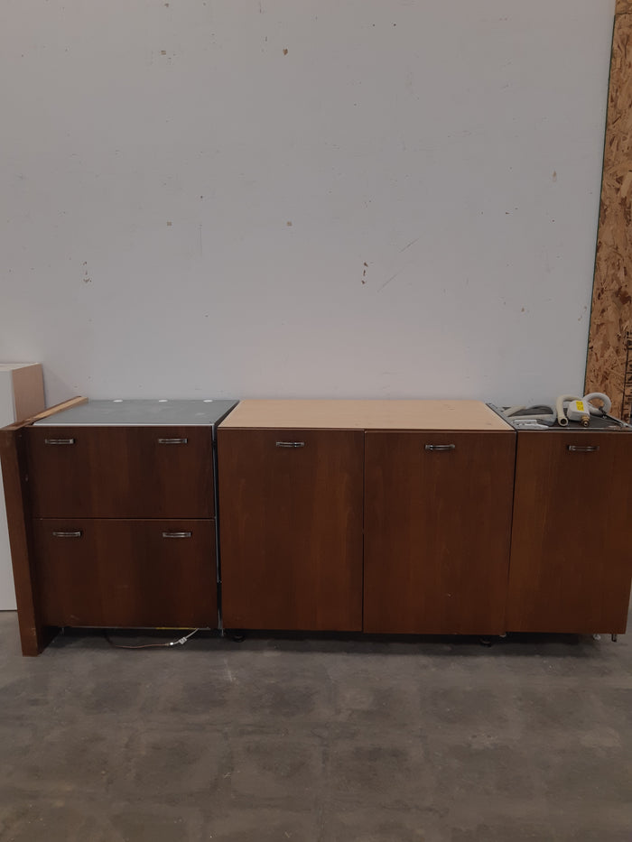 Bar With Miele Dishwasher and Sub-Zero Fridge/ Freezer