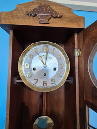 Vintage 1930's Mauthe German Wall Clock