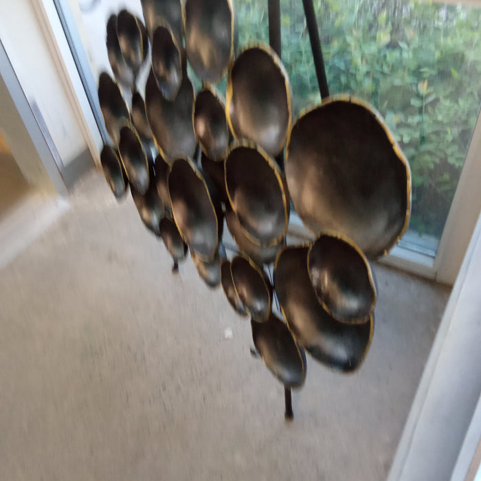 43"W "3D Metal Relief" Art Work