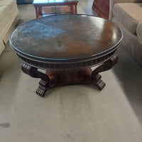 40"Diameter Wooden Coffee Table