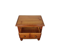 Traditional Pine Wood Nightstand