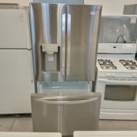 36"W French Door Fridge Freezer in Stainless Steel