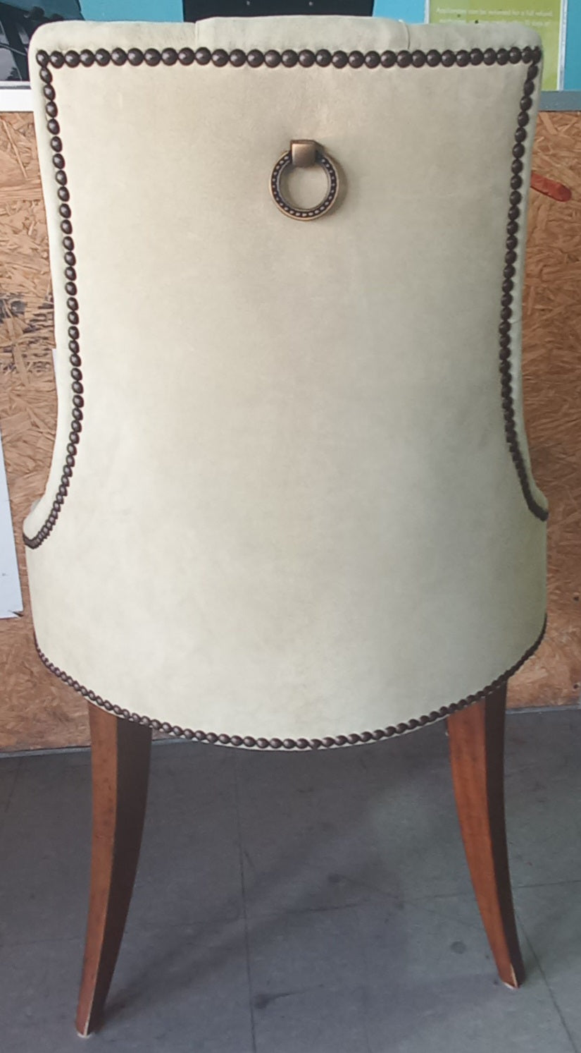 Set of Four Tufted Chairs