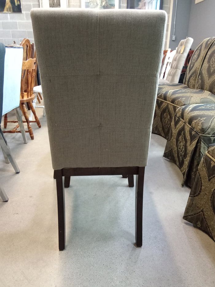 Beige Fabric Dining Chair