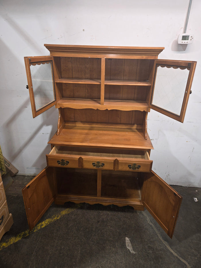 Maple China Cabinet