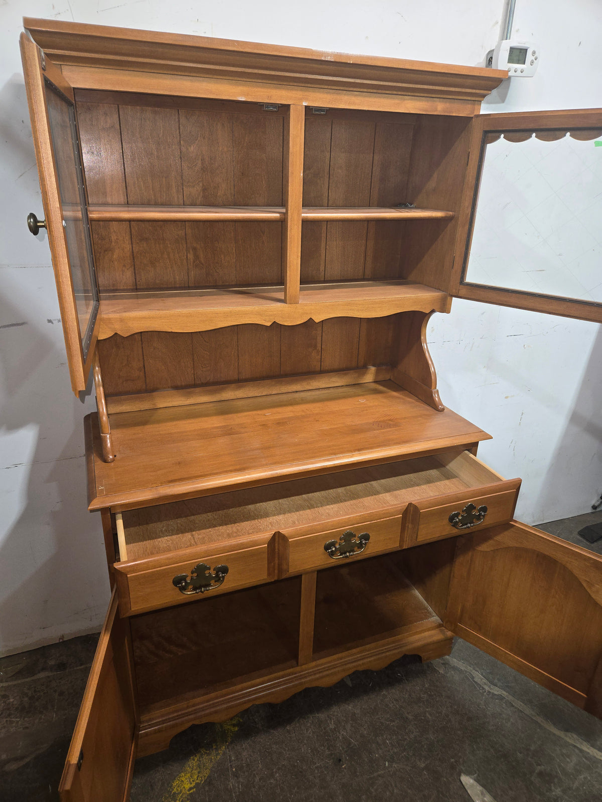Maple China Cabinet