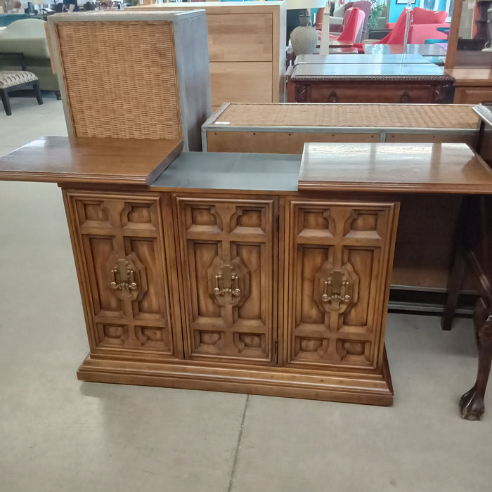 44"W Small Wooden Sideboard