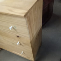 29.5"W 3-Drawer Dresser made in Pine