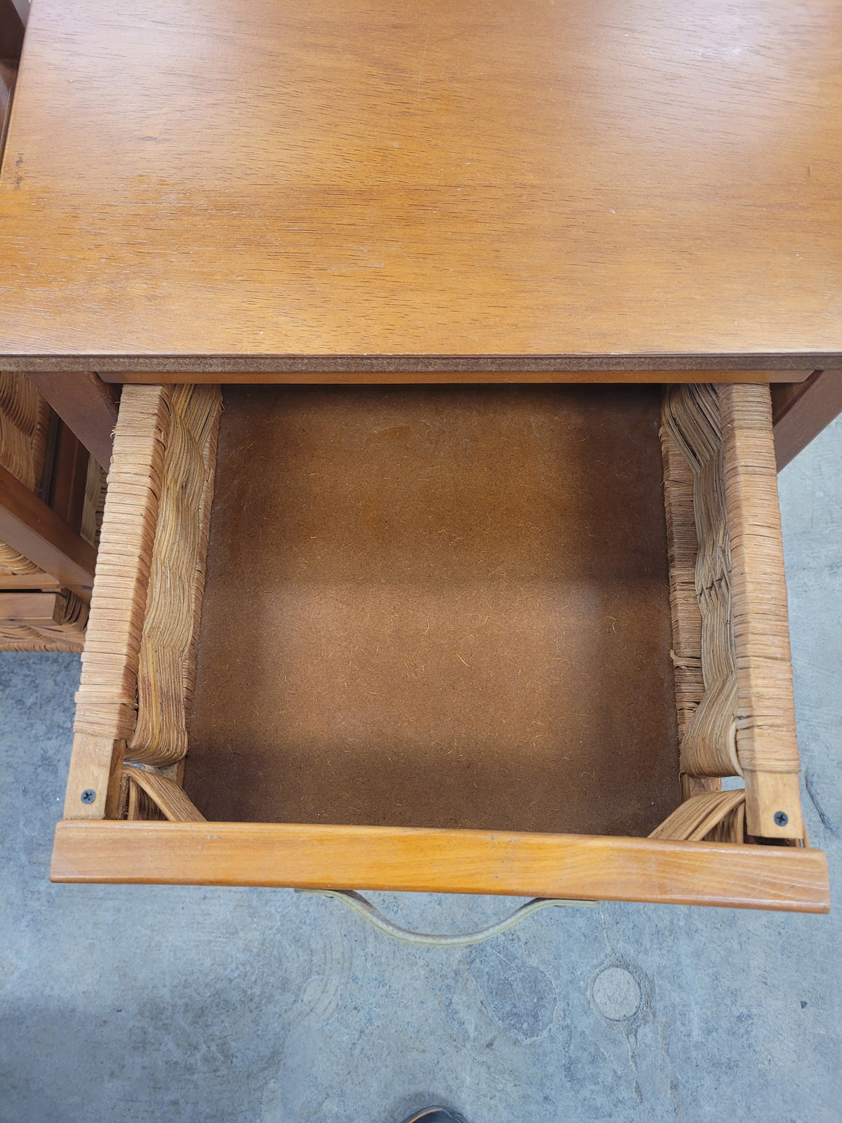 3-Drawer Wicker Basket Storage Towers