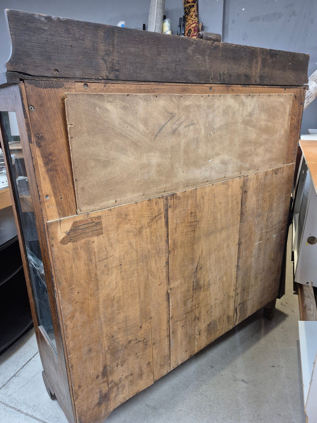 Krug Bros & Company - Antique Display Cabinet