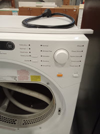 23.5"W Electric Front Load Dryer in White